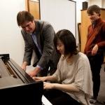 Visiting Steinway in New York